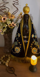 Nossa Senhora Aparecida - Manto Azul Bandeira do Brasil