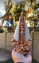 Nossa Senhora Aparecida – Peça Artesanal em Gesso (Versão Dourada)